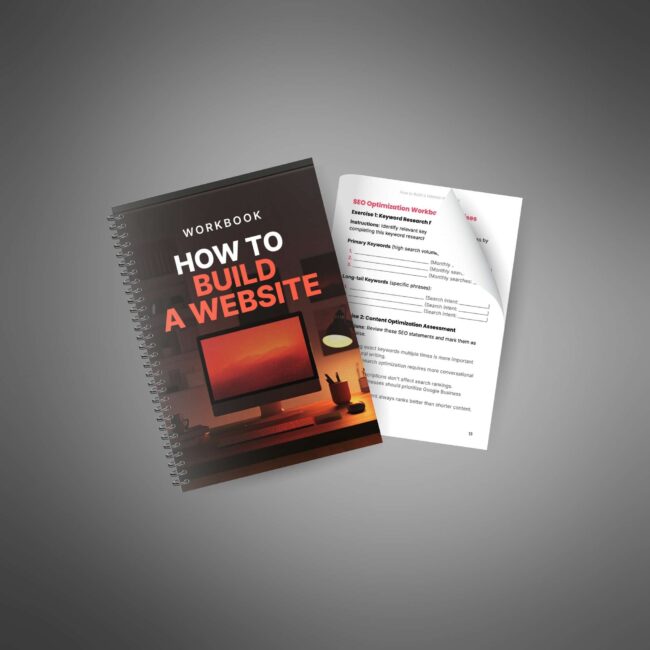 How to Build a Website - Workbook - Image 5