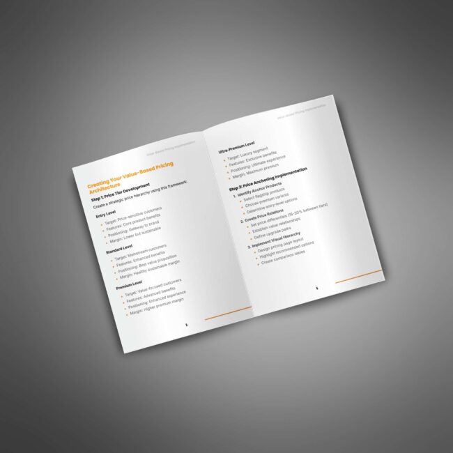 Value-Based Pricing Implementation - Image 3